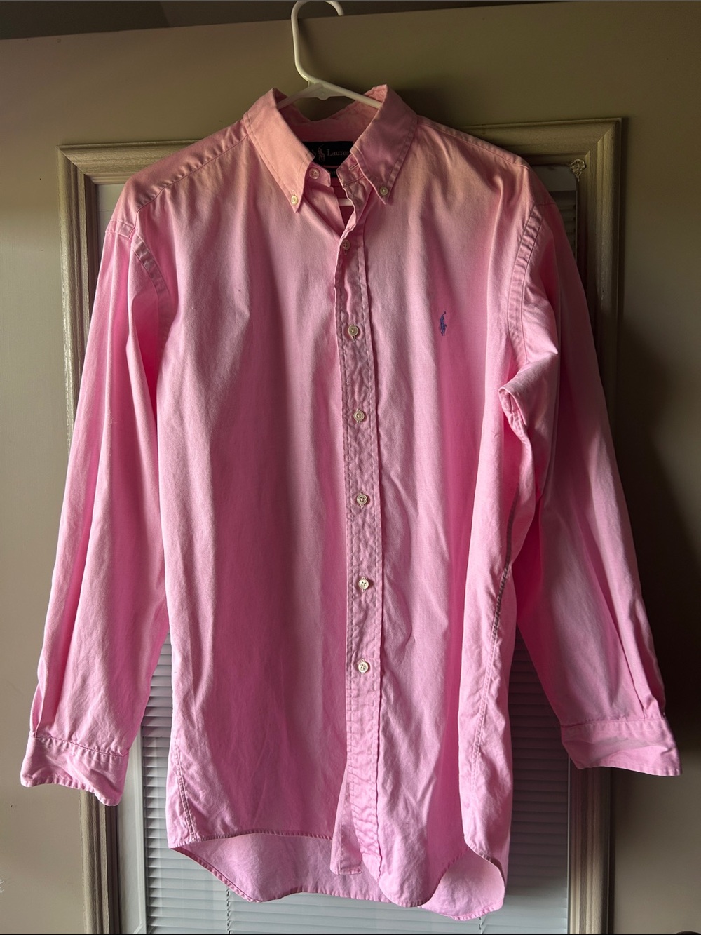 Ralph Lauren Light Pink Men's Button-Down Oxford Shirt